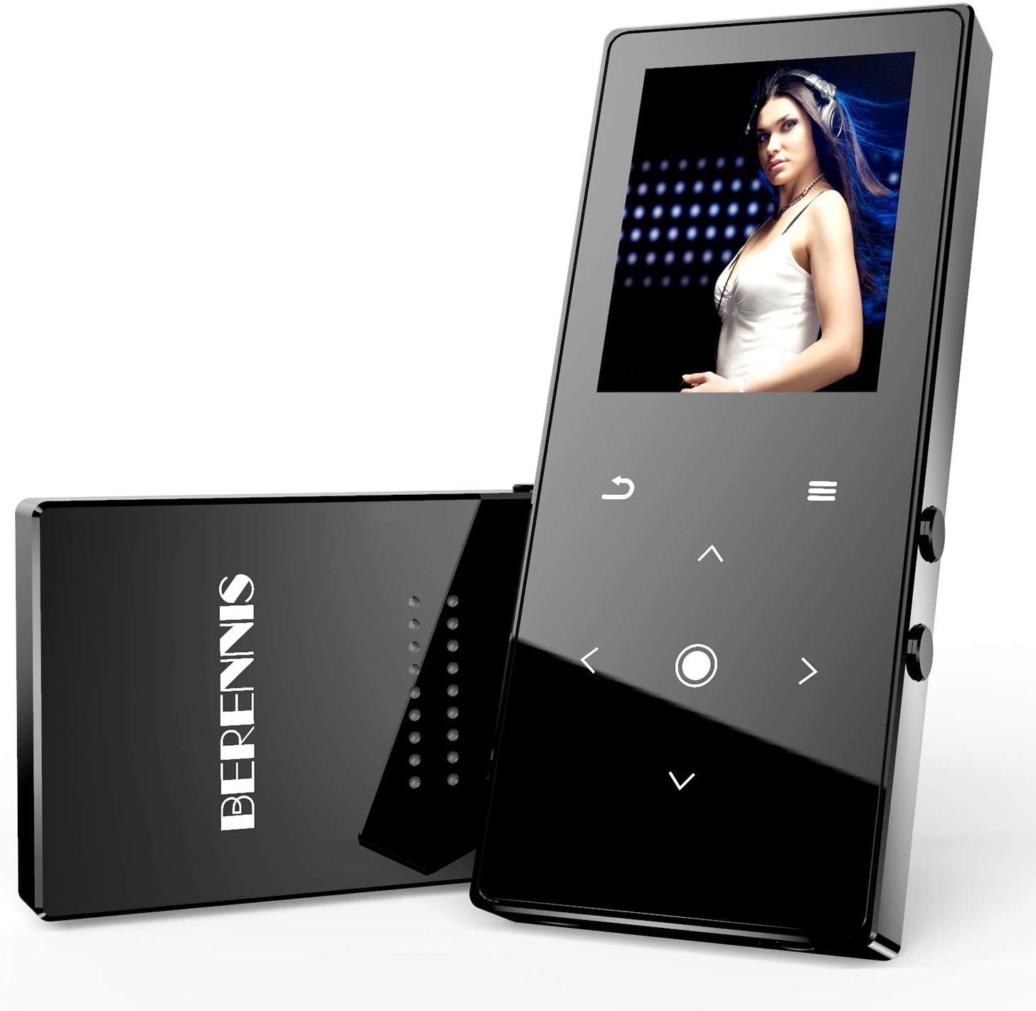 BERENNIS 16GB Portable Lossless Sound Metal Music Player