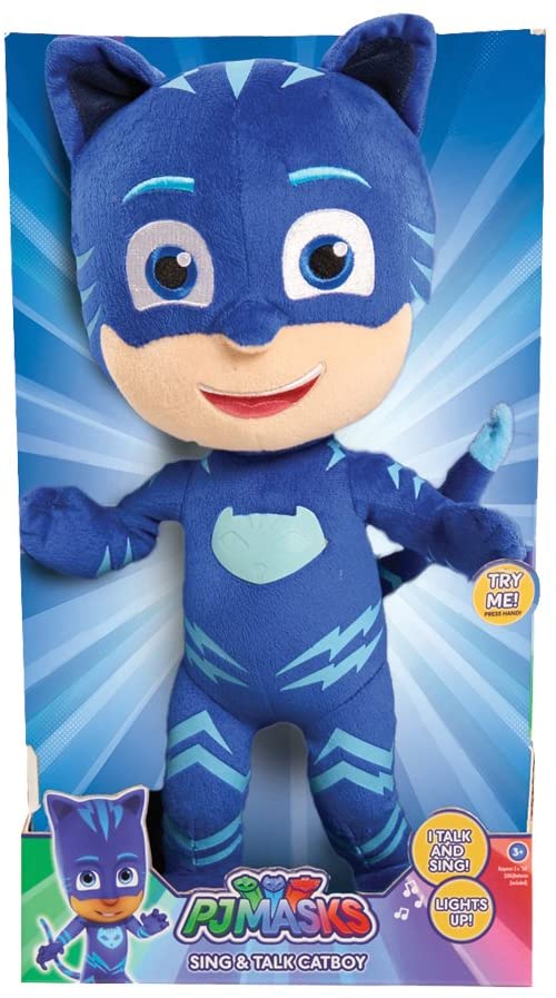 PJ Masks 14" Feature Plush Cat Boy