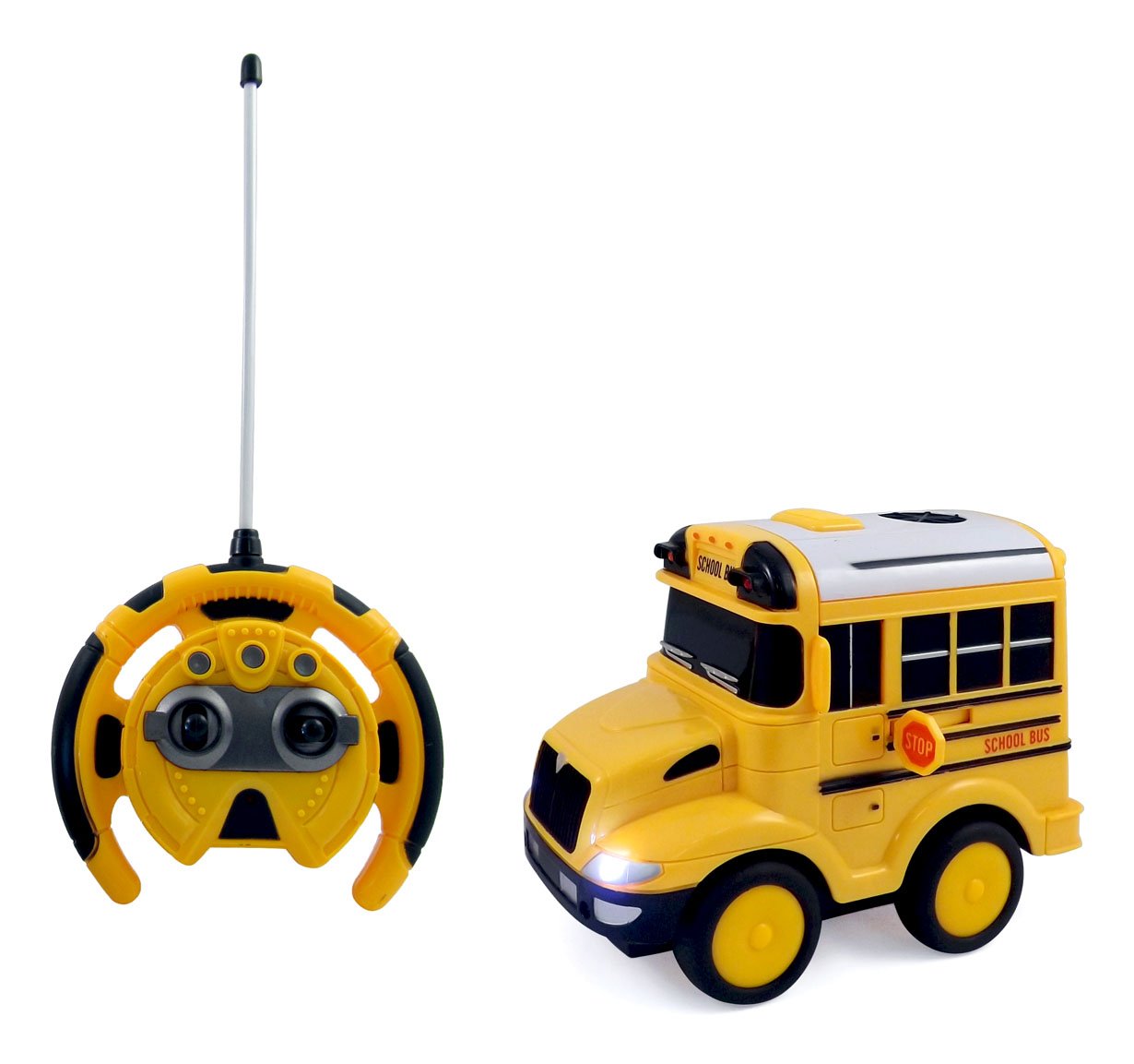 Liberty Imports RC School Bus Radio Control Toy Car for Kids