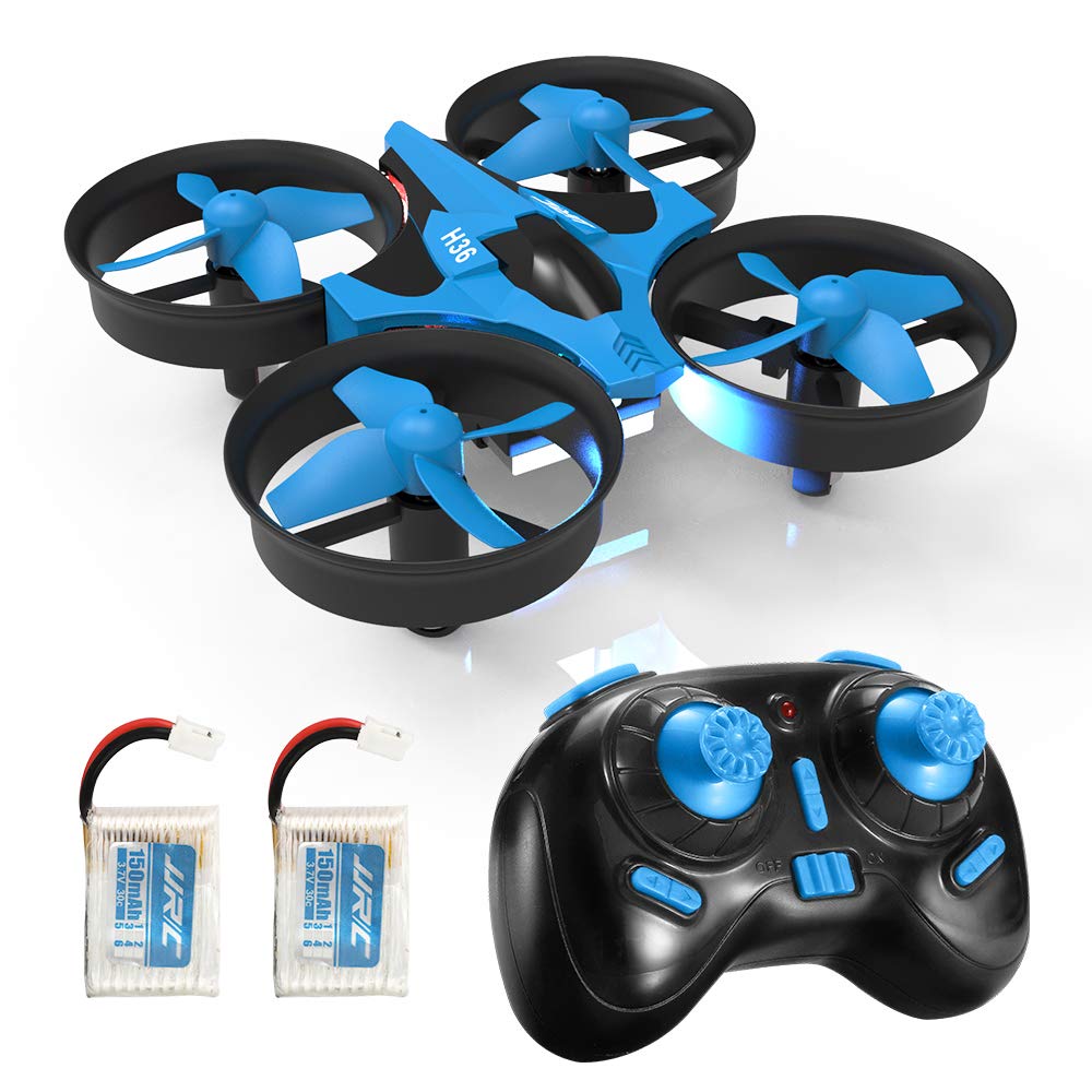 Redpawz H36 Mini Drone 2.4G 6 Axis Gyro Headless Mode, 360° Flips, Remote Control One Key Return RC Quadcopter, Best Drone for Kids & Beginners