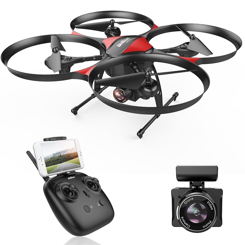 DROCON Drone for Beginners, WIFI FPV Drone With 720P 120°Wide-Angle Camera