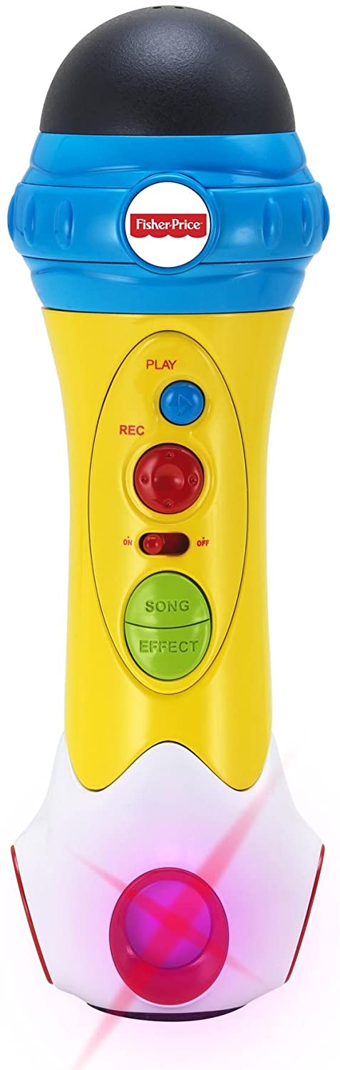 Fisher-Price Music - Microphone/Karaoke - Music Rappin' Recording Microphone