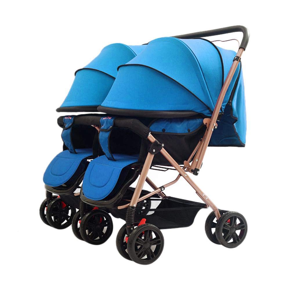 Twins and Twin Strollers- Tandem Double Pushchair