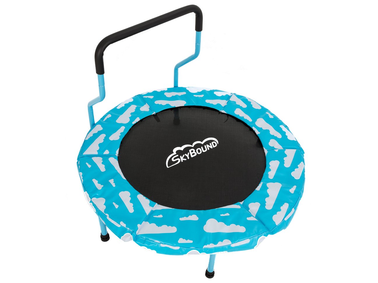 Mini Trampoline with Handle Bar for Toddlers by SkyBound