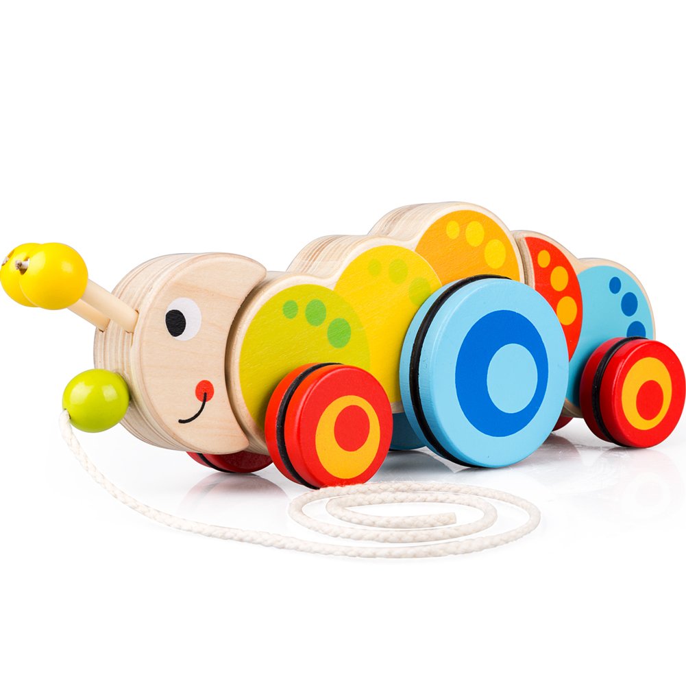 Caterpillar Push Toy for Toddler Children Kids