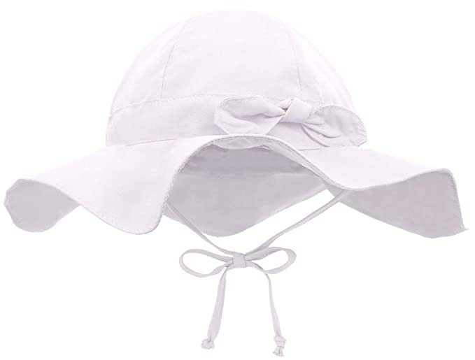 Siero Baby Sun Hat with UPF 50+ Outdoor Adjustable Beach Hat with Wide Brim