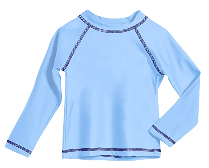 City Threads Baby Rash Guard in Long and Short Sleeves with SPF50+ Made in USA