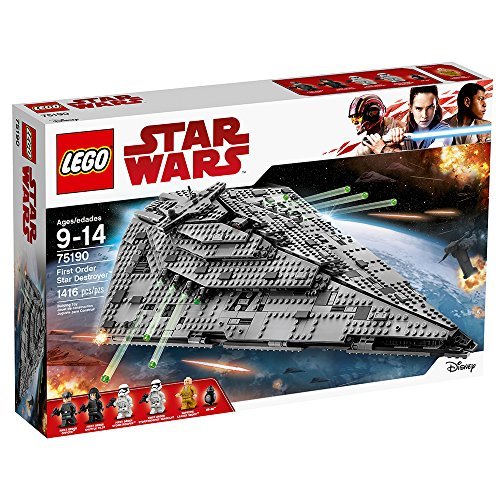 LEGO Star Wars VIII First Order Star Destroyer 75190 Building Kit