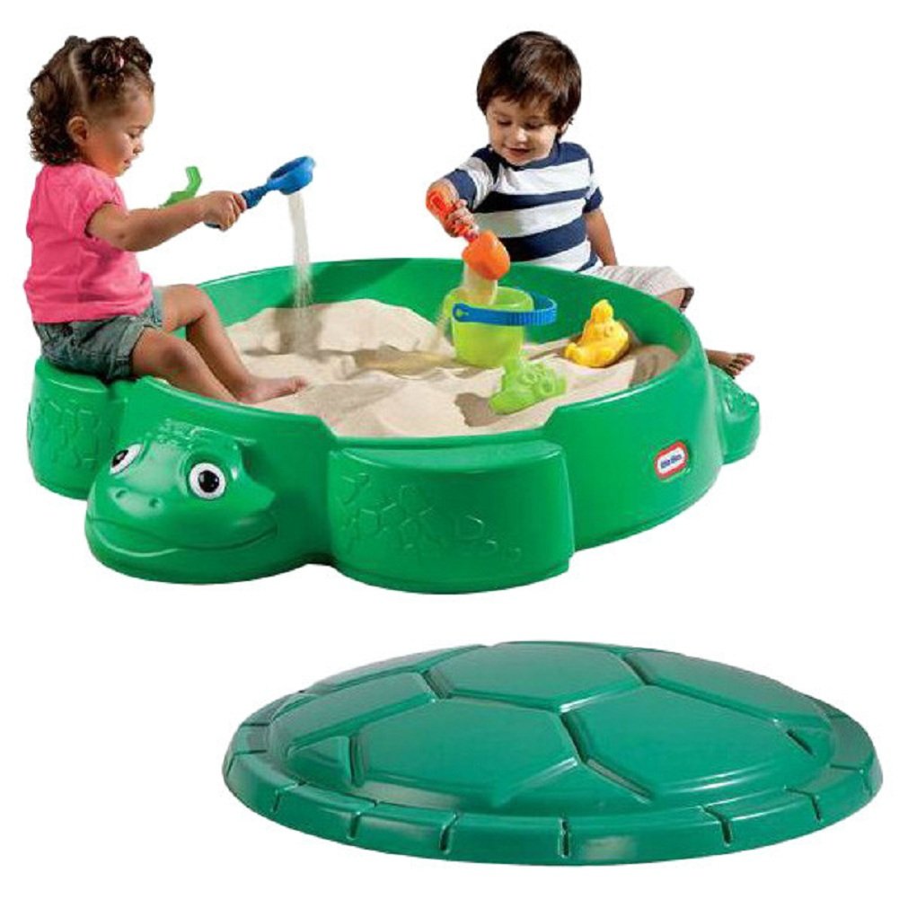 Little Tikes Turtle Round Sandbox, Kids Sandbox