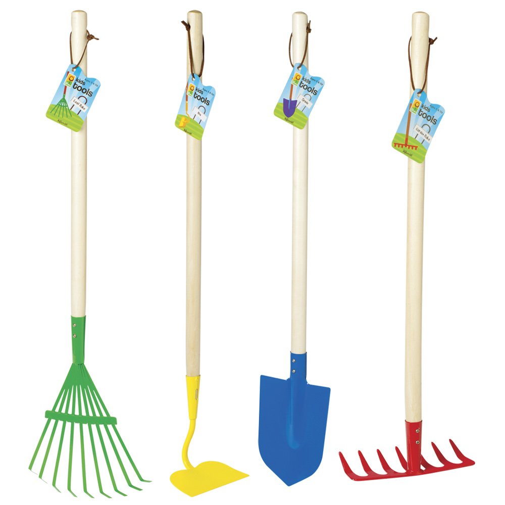 Toysmith Big Kids Garden Tool Set