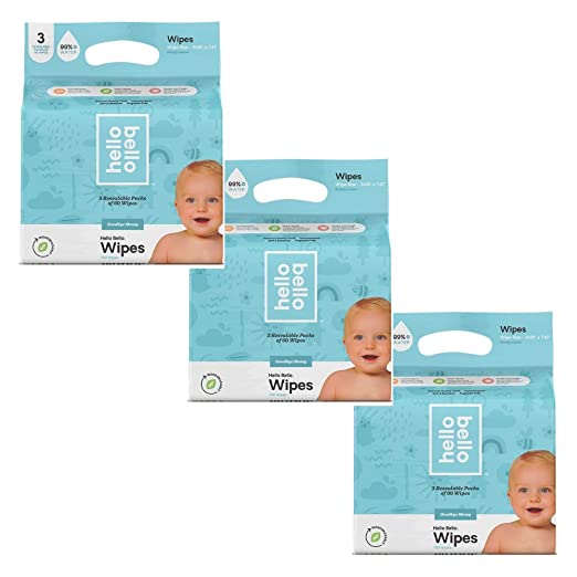 Hello Bello Baby Wipes 3-PK (180ct) (3 ct)