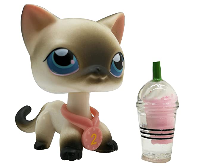 LPSOLD LPS Cat and Dog with Accessories Action Cartoon Figure Collection Boy Girl Kid Gift