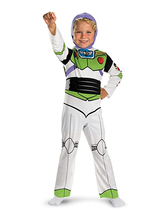 Buzz Lightyear Boy's Classic Toy Story Costume