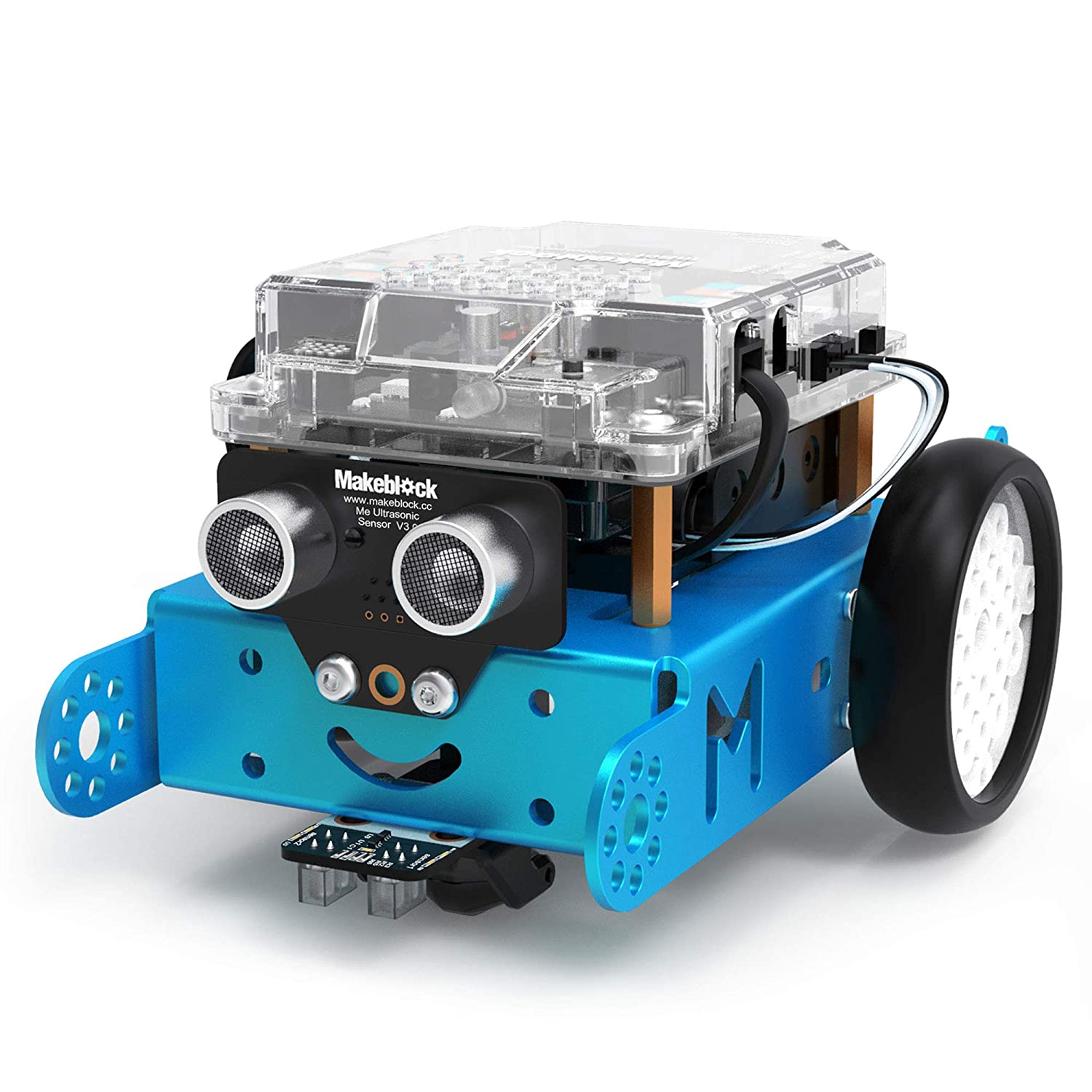 Makeblock mBot Robot Kit, DIY Mechanical Building Blocks, Entry-level Programming Helps Improve Children' s Logical Thinking and Creativity Skills, STEM Education