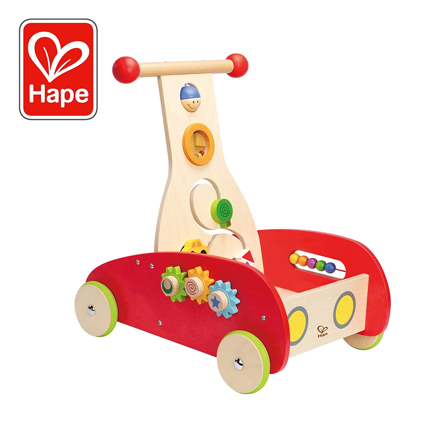 Award Winning Hape Wonder Walker Push and Pull Toddler Walking Toy