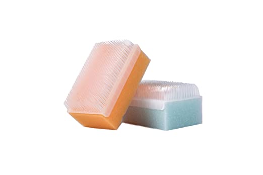 Scalp Scrubbie 3-pk, Sterile, Cradle Cap And Baby Bath Time Sponge Brush