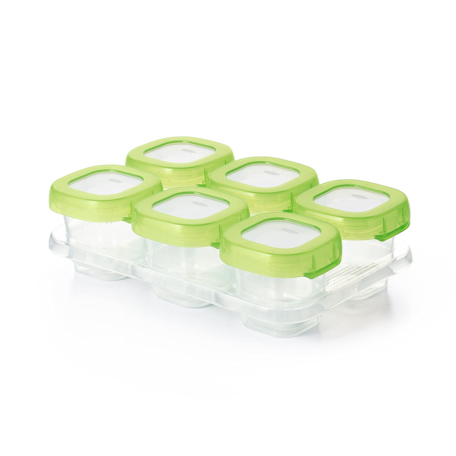 OXO Tot Baby Blocks Freezer Storage Containers, 2 oz - New Color Available