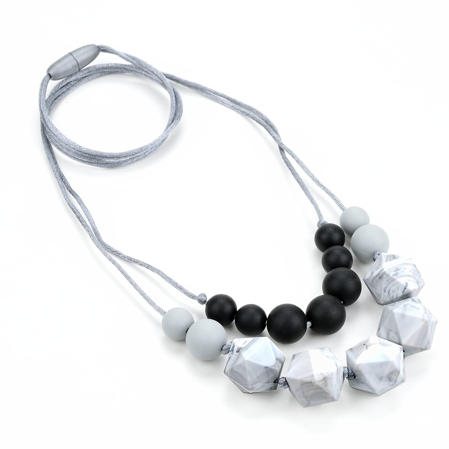 Lofca Baby Teething Necklace for Mom to Wear-Great Teether Toy