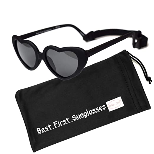 Sweetheart- Best First Sunglasses for Infant, Baby, Toddler. 100% UV Protection