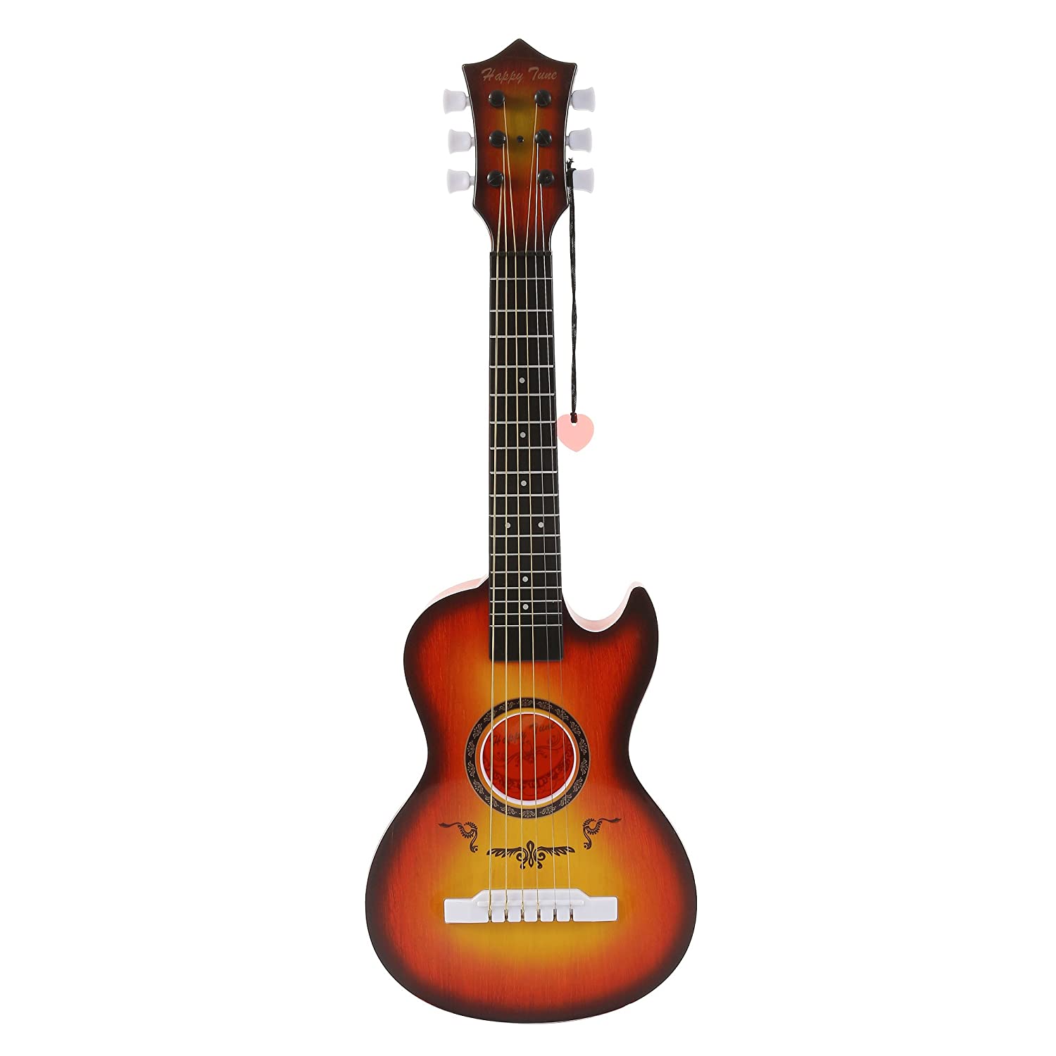 Liberty Imports 23 Inch Happy Tune 6 String Acoustic Guitar Kids Toy - Vibrant Sounds and Realistic Strings - Beginner Practice Musical Instrument