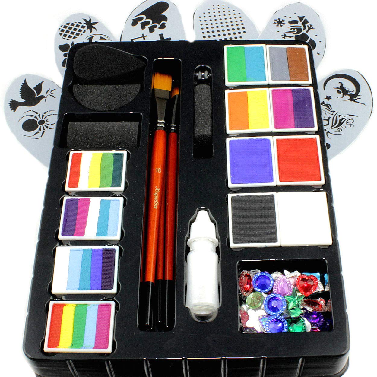 Face Paint Kit for Kids by Kryvaline Professionals