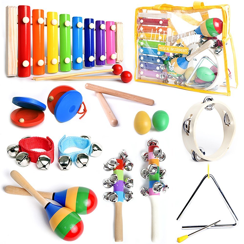 SMART WALLABY Musical Instruments Set with Xylophone for Kids