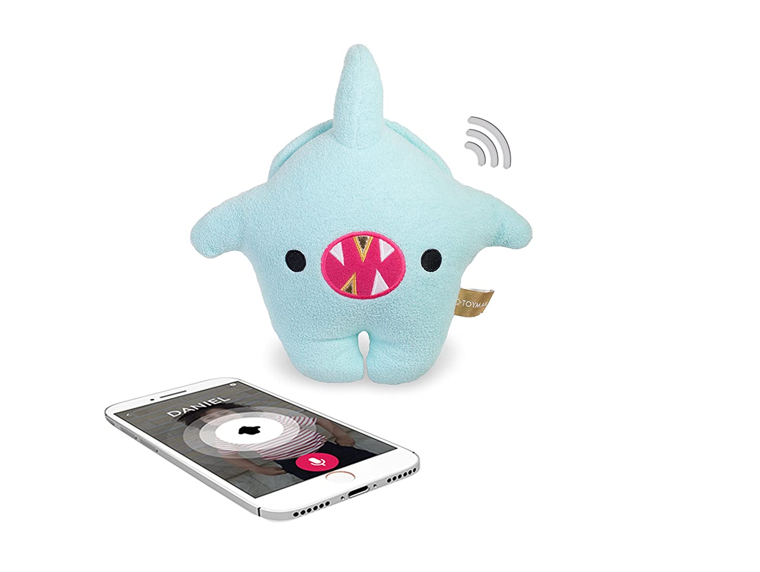 Toymail Talkie Shark Lets You Send Voice Messages from Your Phone (2-Way Phone to Toy)