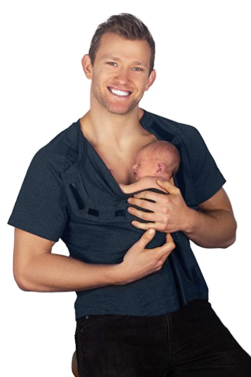 DadWare Original Bondaroo Skin to Skin Kangaroo Care Bonding T-Shirt