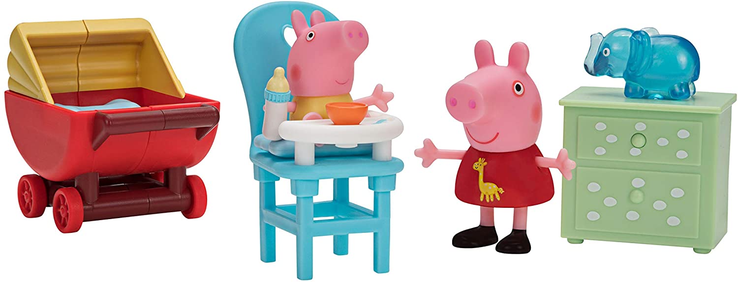 Peppa Pig Little Rooms Baby Alexander’s Visit