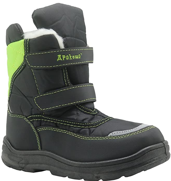 Apakowa Kid's Boys Winter Snow Boots