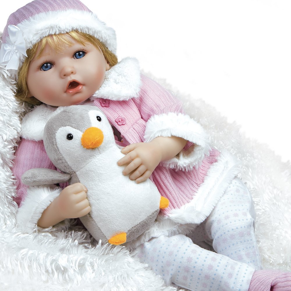 Paradise Galleries Lifelike Reborn Baby Doll in Flextouch Silicone Vinyl Penguin