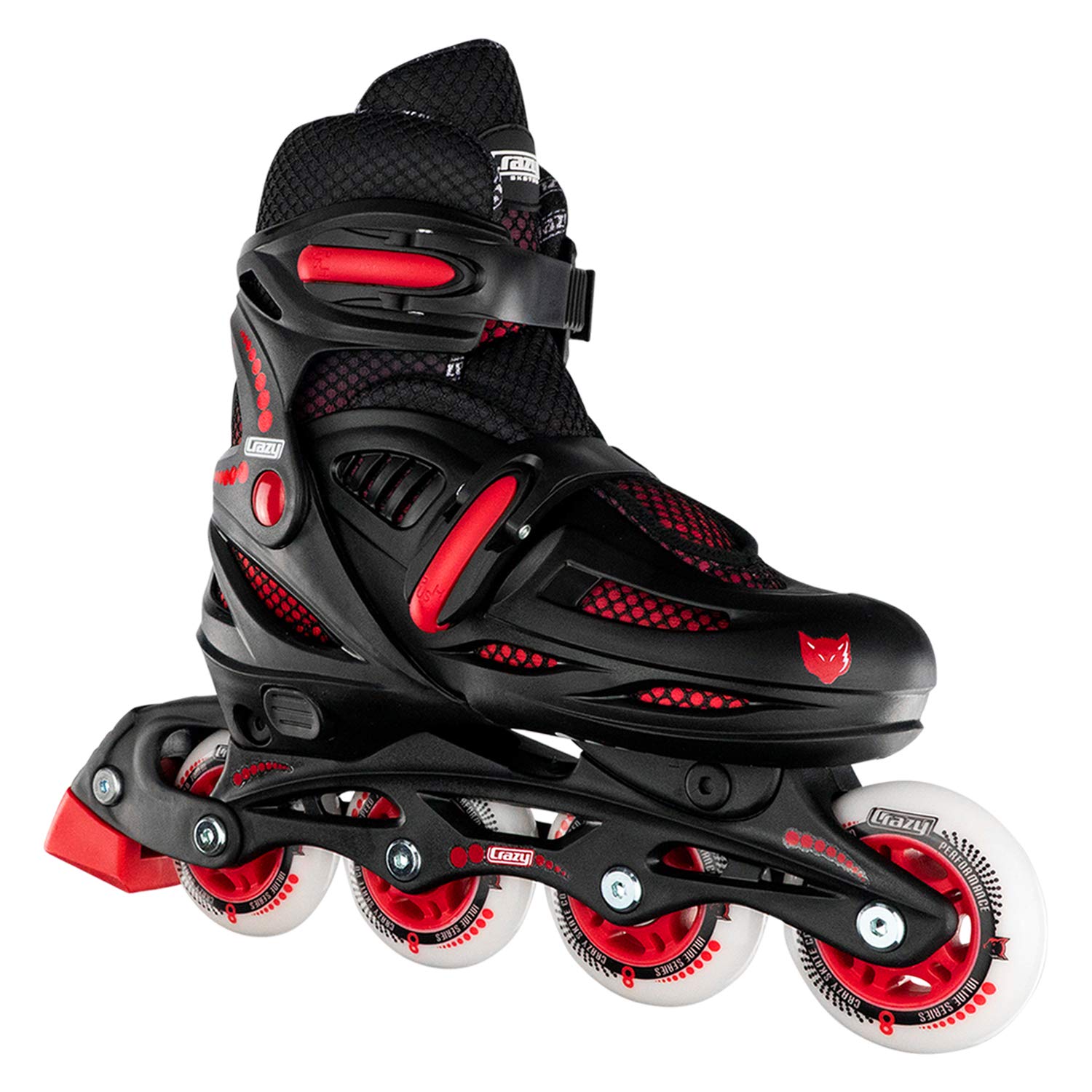 Crazy Skates Adjustable Inline Skates for Boys - Beginner Kids Roller Blades