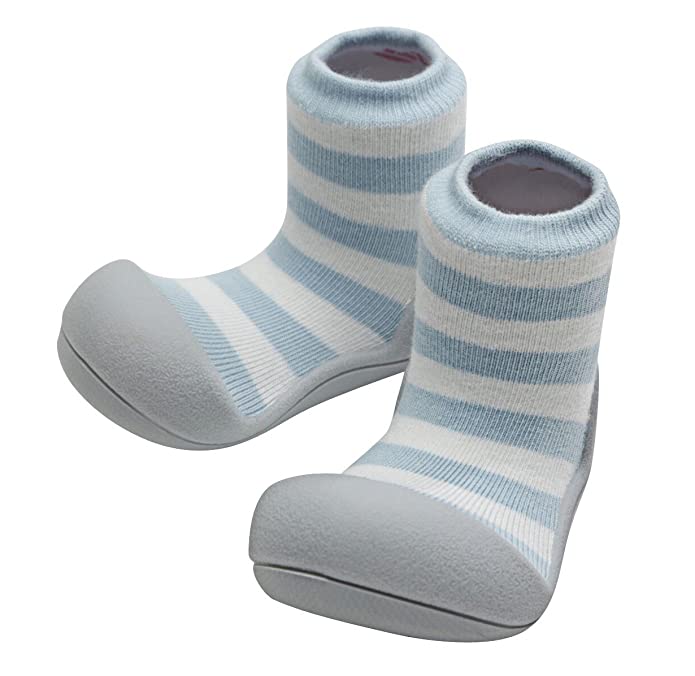 Attipas Baby Shoes Socks Rubber Sole First Walker Soft Cotton Ideal Baby Registry Gifts