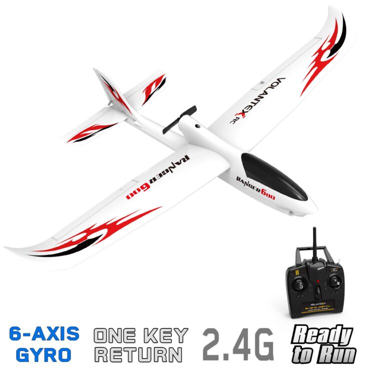 VOLANTEXRC RC Glider Plane Remote Control Airplane Ranger600 Ready to Fly, 2.4GHz Radio Control Aircraft