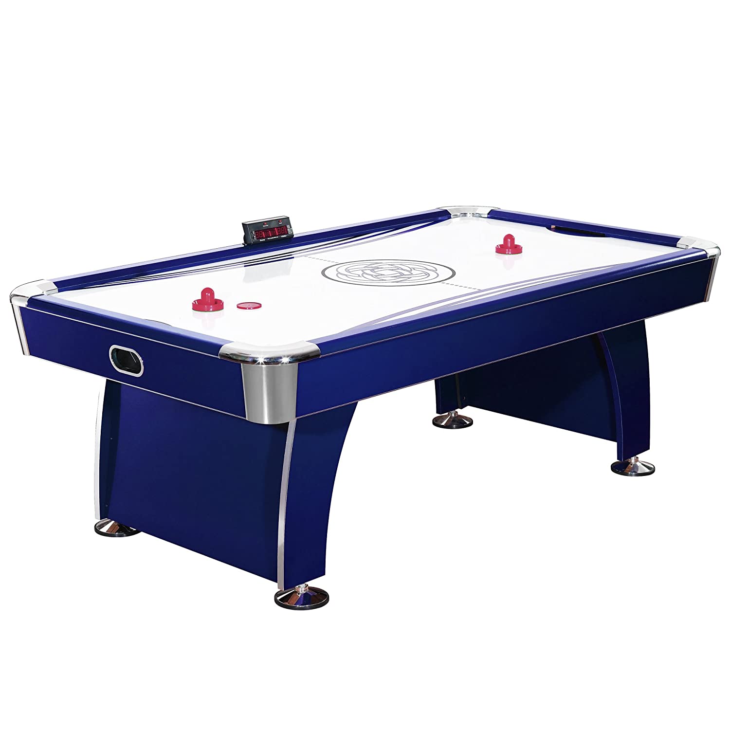 Hathaway Phantom 7.5-Foot Air Hockey Game Table for Kids and Adults, with Electronic Scoring