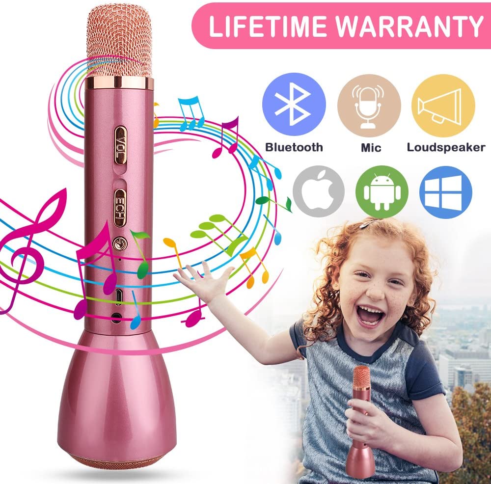 Cordless Child Karaoke Microphone