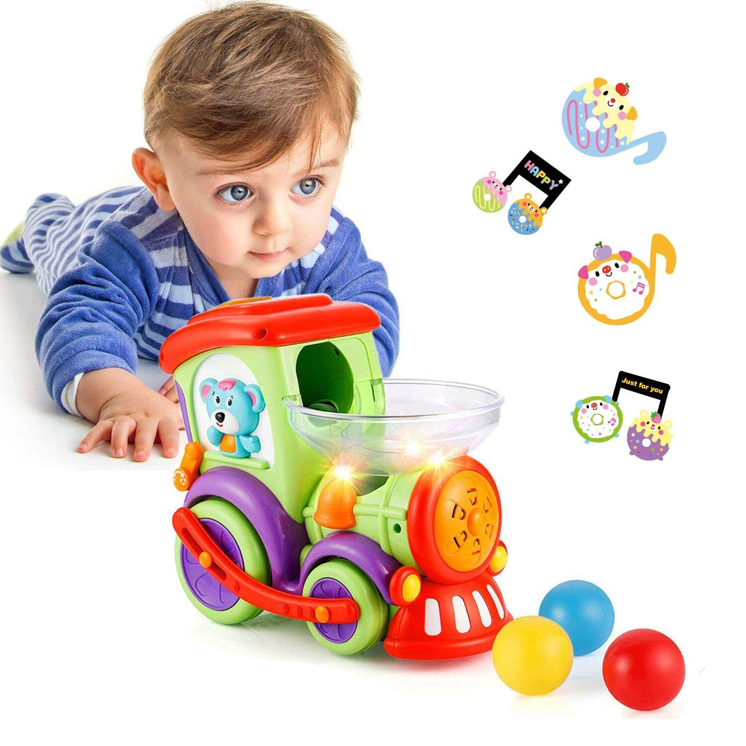 LUKAT Toddler Toy for 1 2 3 4 Years Old Baby Activity Early Educational Toys