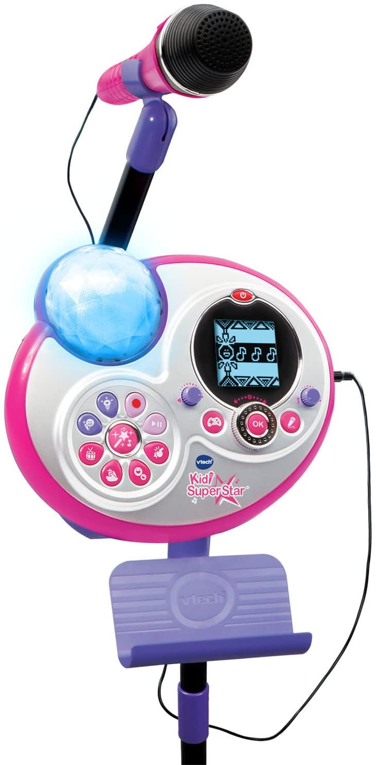 VTech Kidi Super Star Karaoke System with Mic Stand