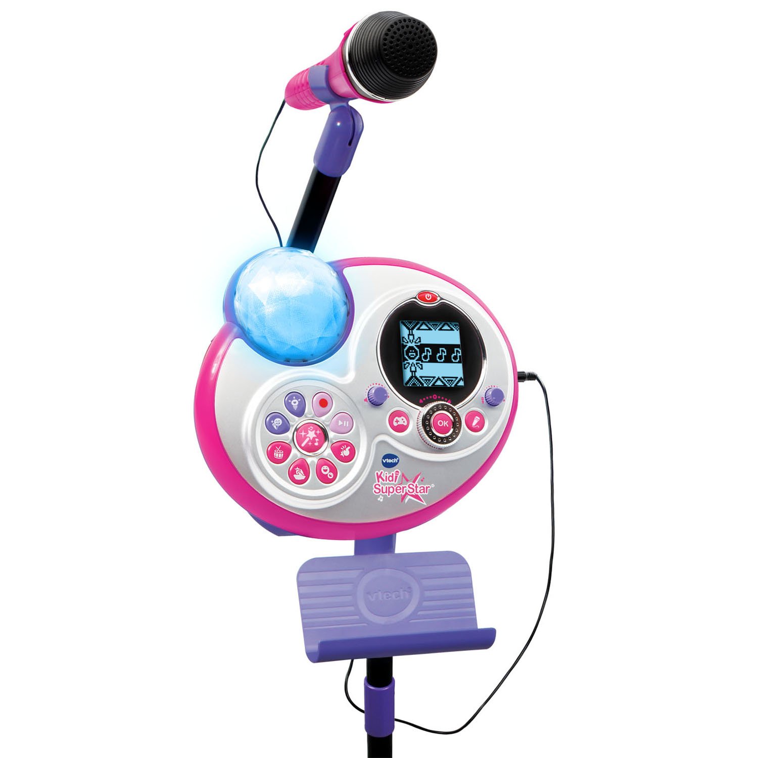 VTech Kidi Super Star Karaoke System with Mic Stand Amazon Exclusive