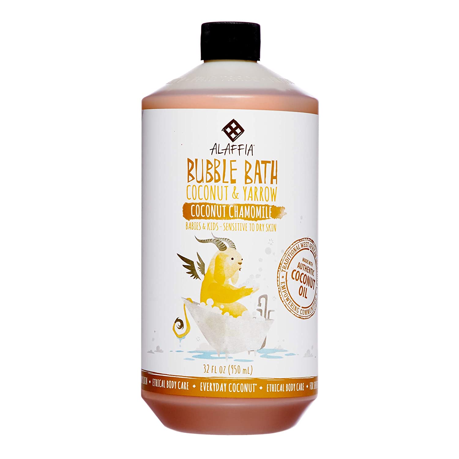 Alaffia, Everyday Coconut Bubble Bath for Babies & Kids