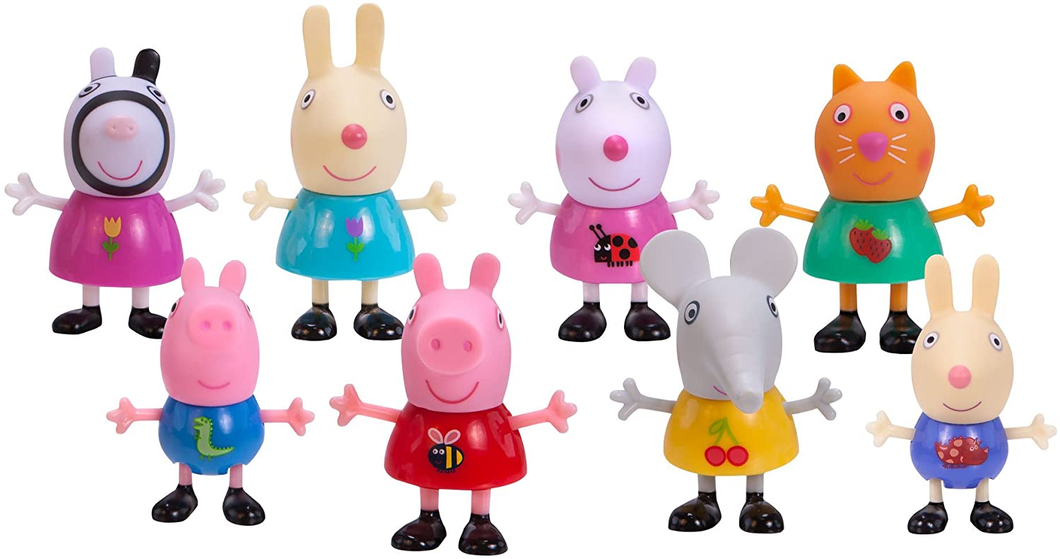 Peppa Pig Forever Friends Figure 8 Pack