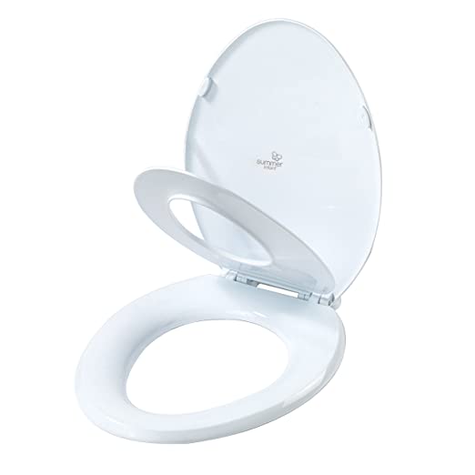 Summer Infant 2-in-1 Toilet Trainer (Oval) - Potty Training Seat