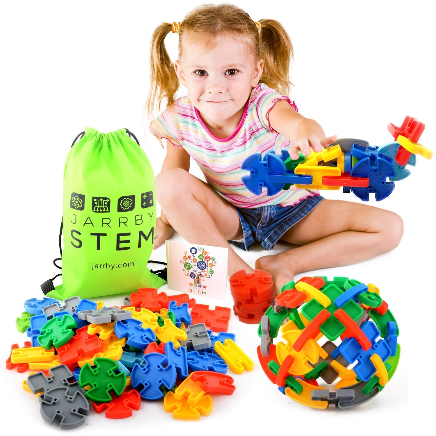Sensory Toys for Autistic Children - Montessori Toys for Toddlers -Jarrby Magna Bricks
