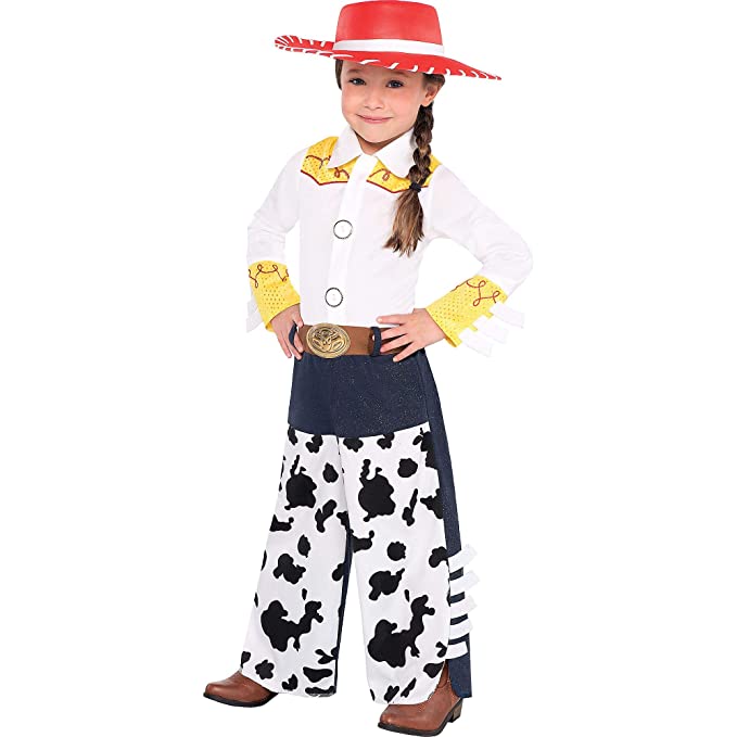 Suit Yourself Jessie Halloween Costume for Toddler Girls, Toy Story, Includes Accessories