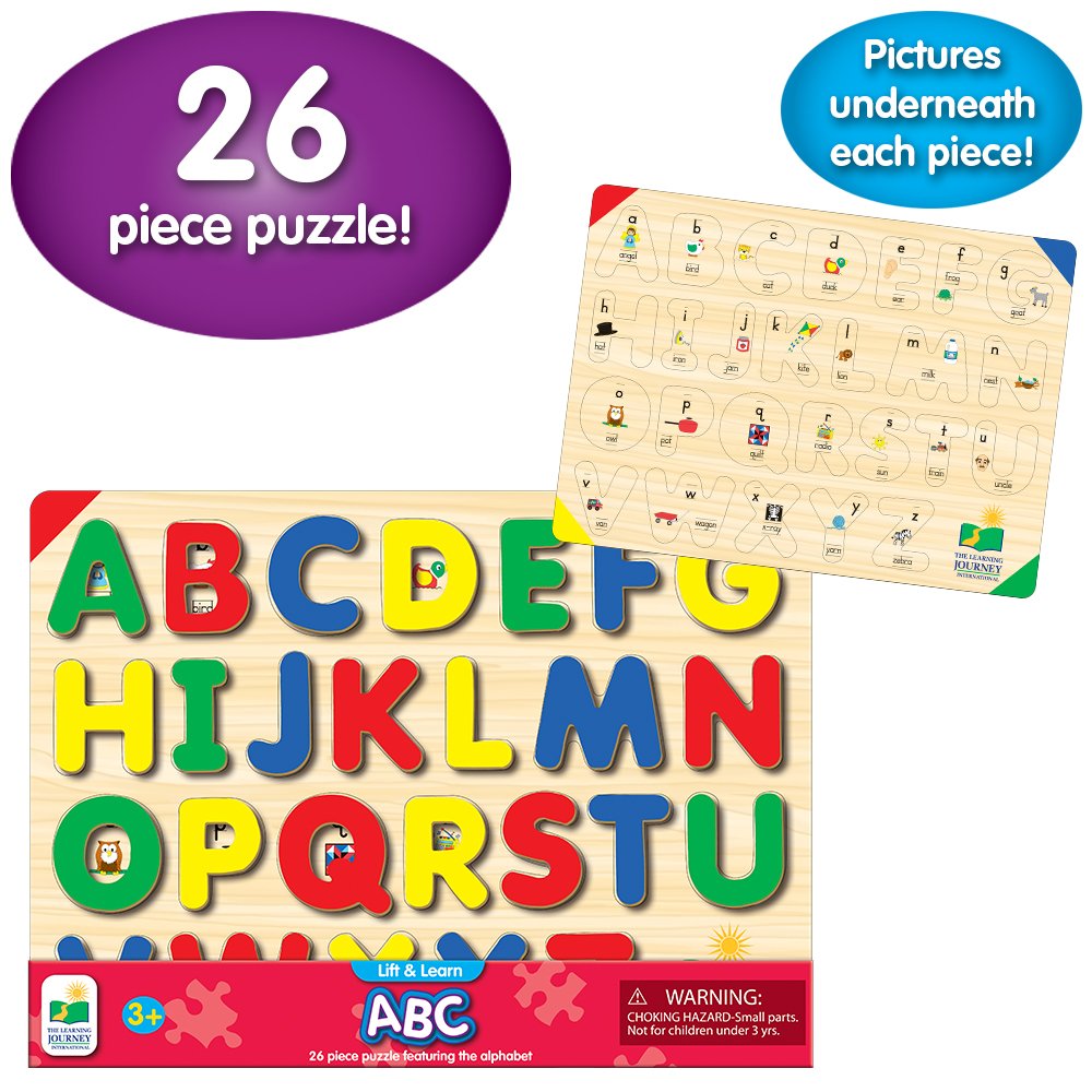 The Learning Journey: Lift & Learn ABC Puzzle