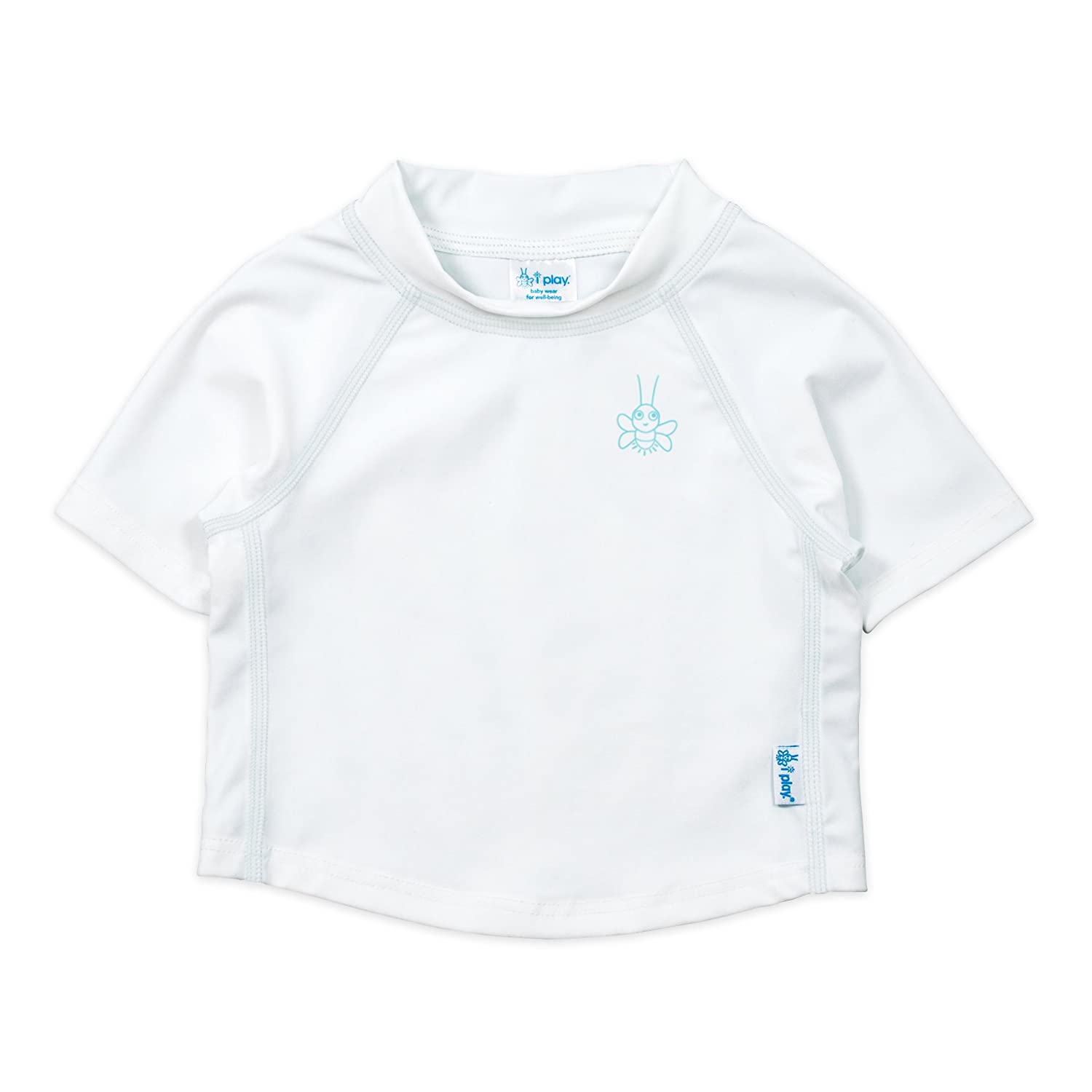 i play. Unisex Baby Rashguard (Baby/Toddler) - White