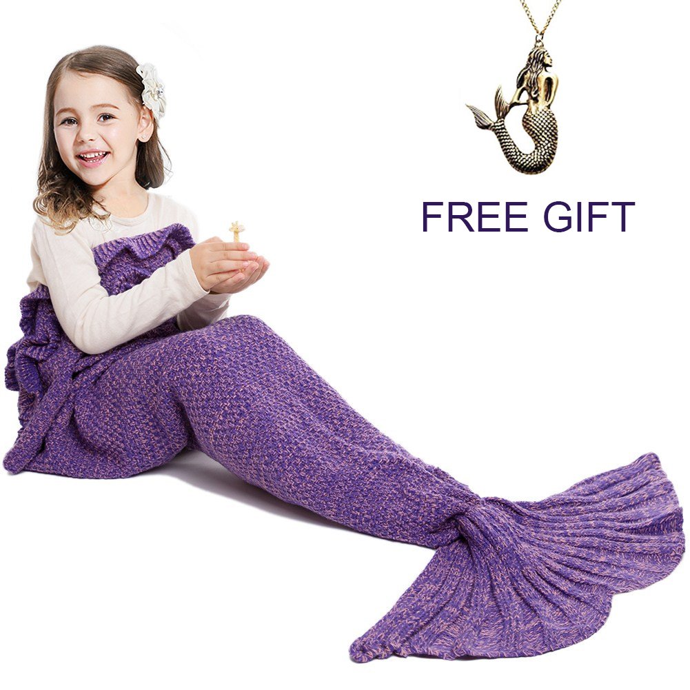Top 11 Best Mermaid Tail Blankets for Kids Reviews in 2023 4