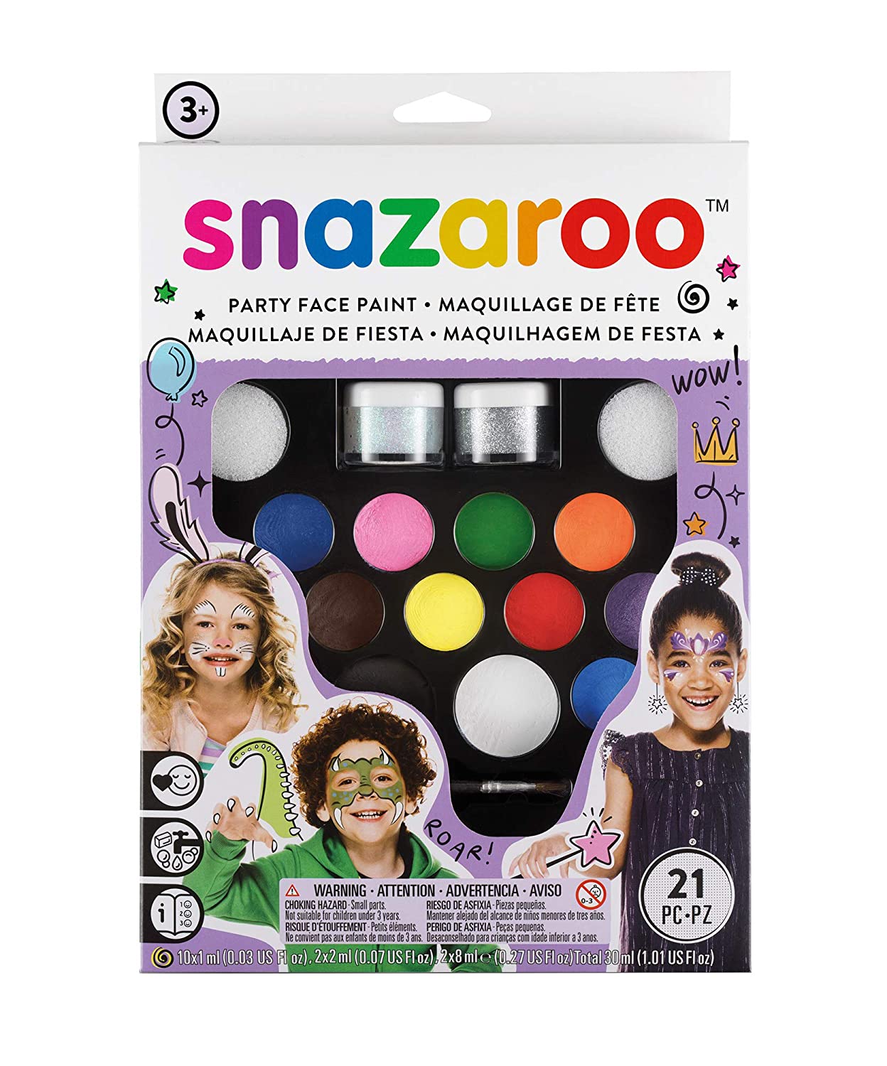 Snazaroo Face Paint Kit Ultimate Party Pack