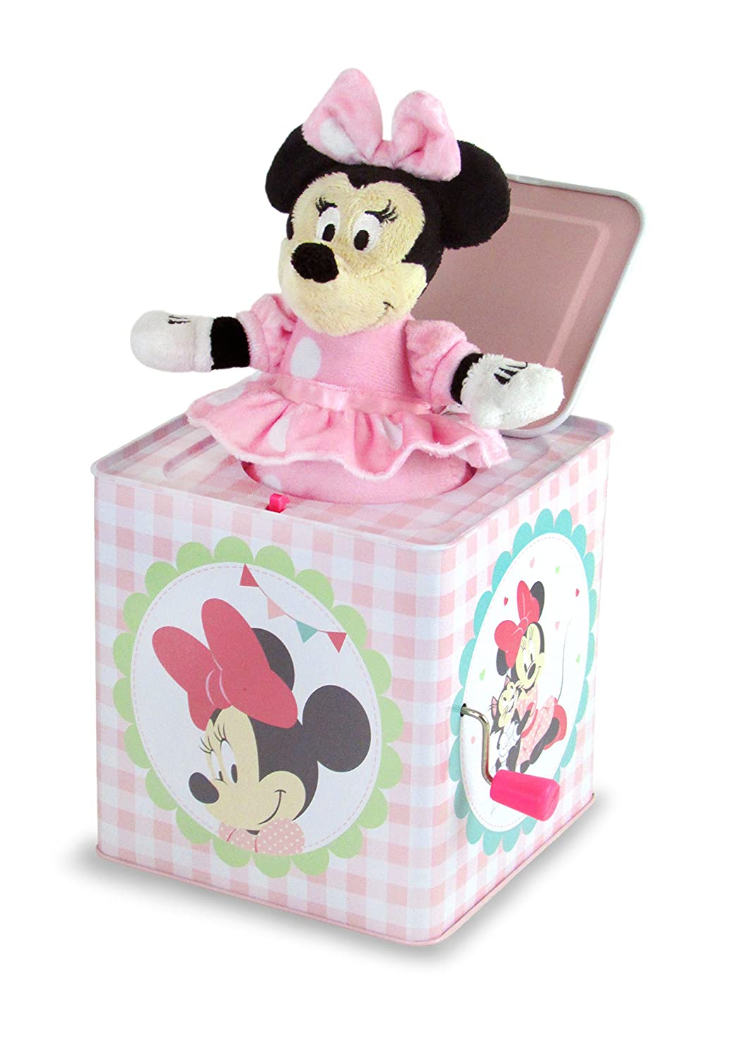 Disney Baby Minnie Mouse Jack-in-The-Box, 6.25"