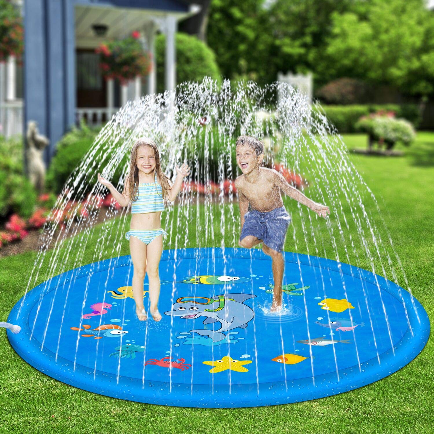 Hotdor Sprinkle & Splash Play Mat 68" Sprinkler